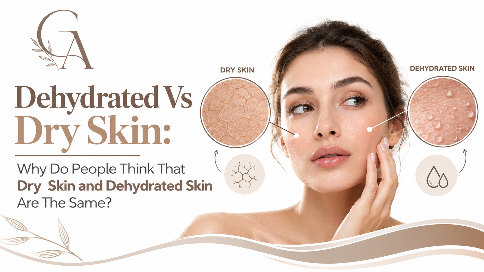 Dehydrated Vs Dry Skin: Why Do People Think That Dry Skin and Dehydrated Skin Are The Same?